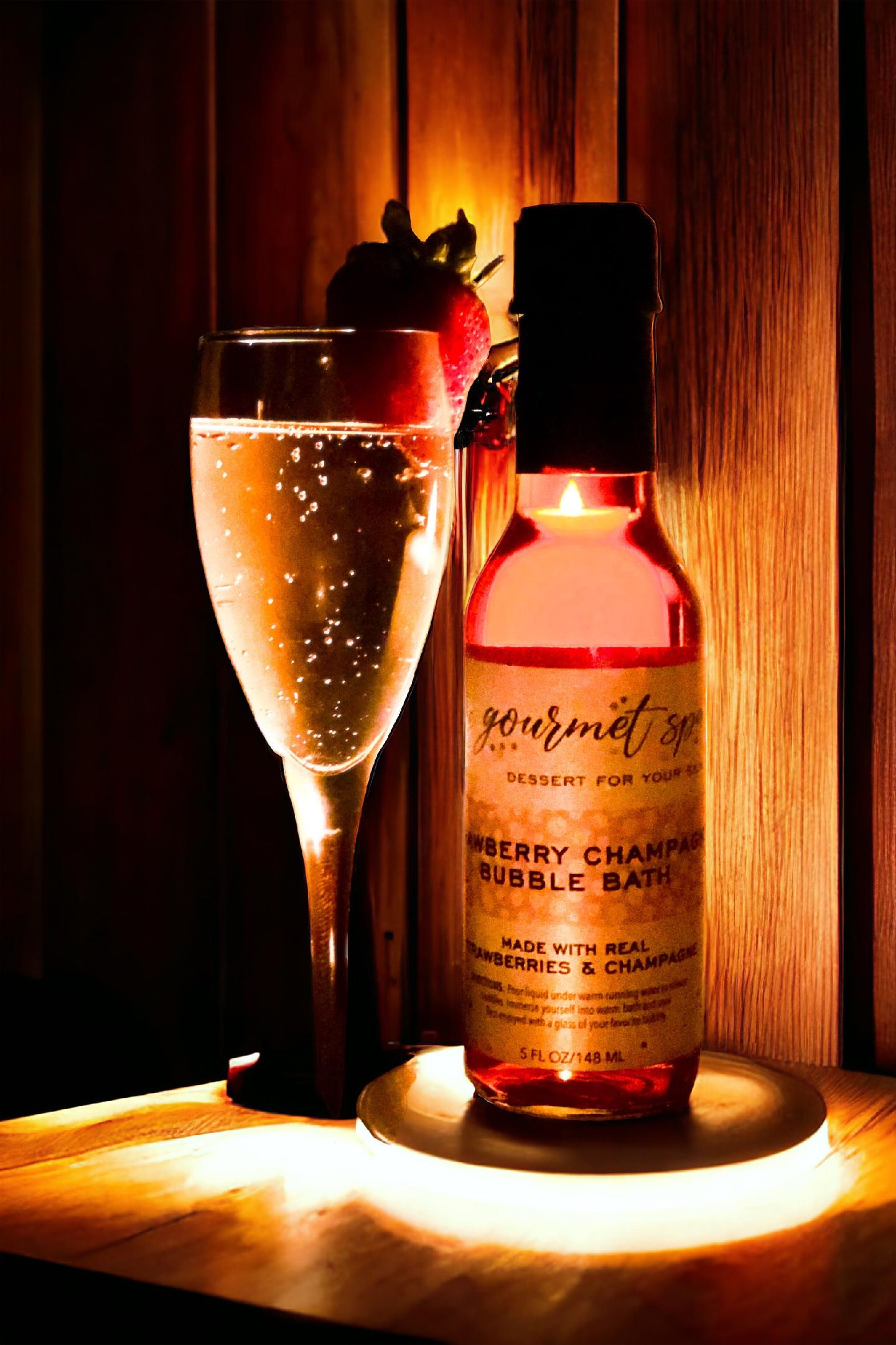 Strawberry Champagne Bubble Bath