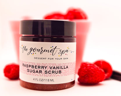 Raspberry Vanilla Sugar Scrub