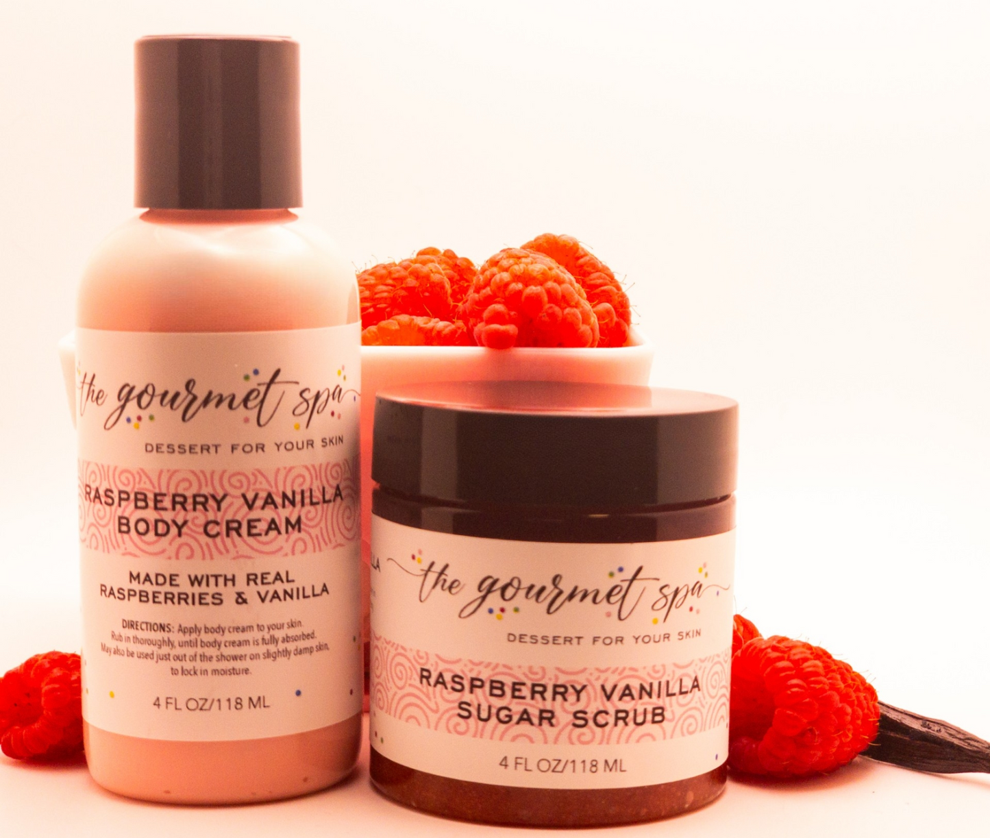 Coco Raspberry Body Care Raspberry Vanilla Sugar Body Scrub – TheGourmetSpa