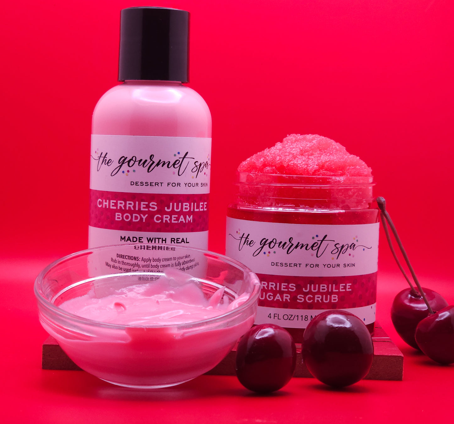 Cherries Jubilee Sugar Scrub