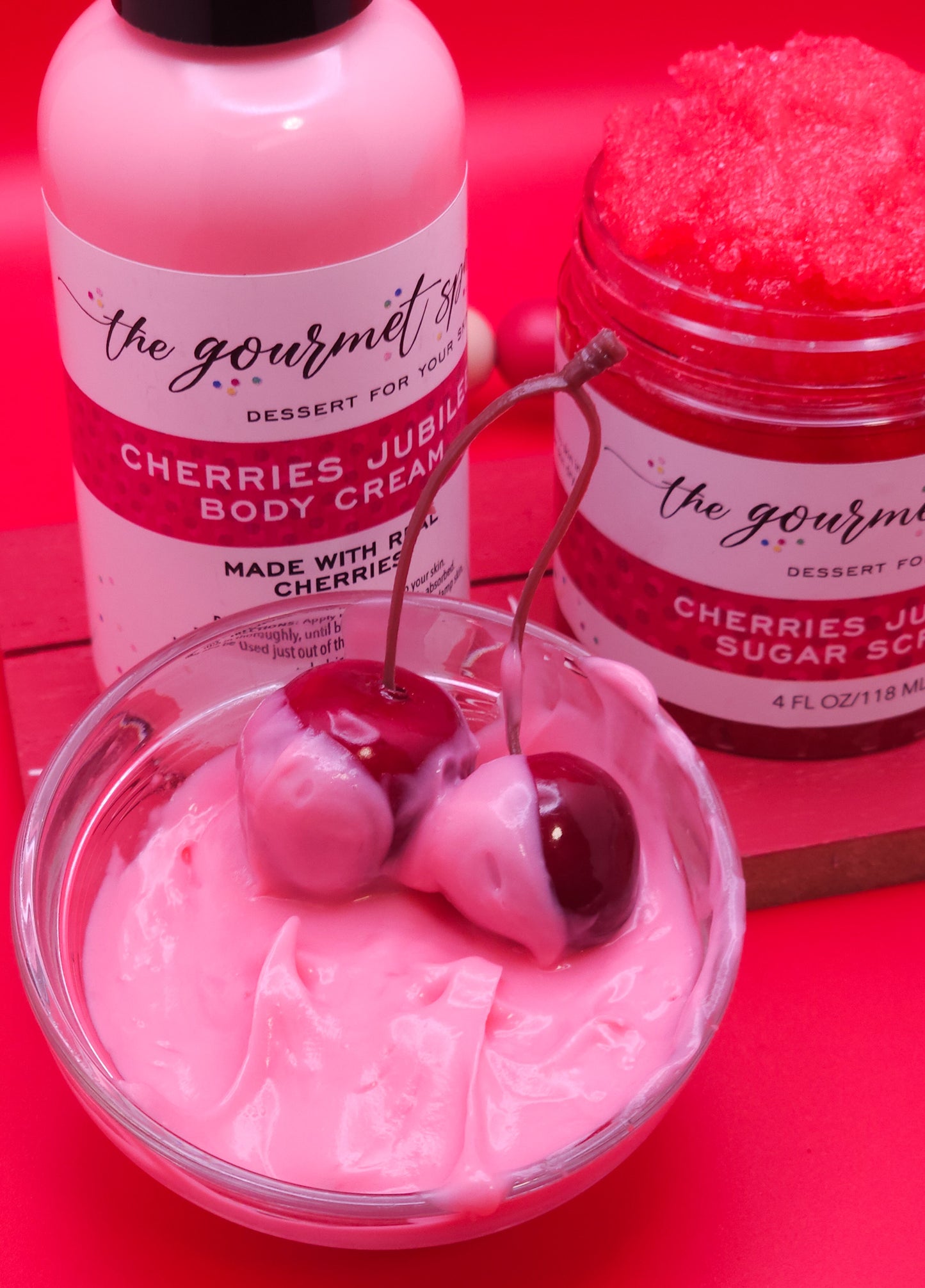 Cherries Jubilee Sugar Scrub