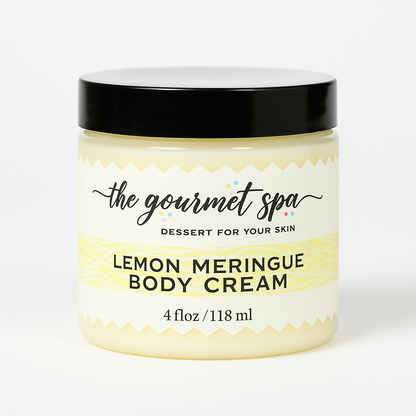 🍋 Lemon Meringue Body Cream – Dessert for Your Skin