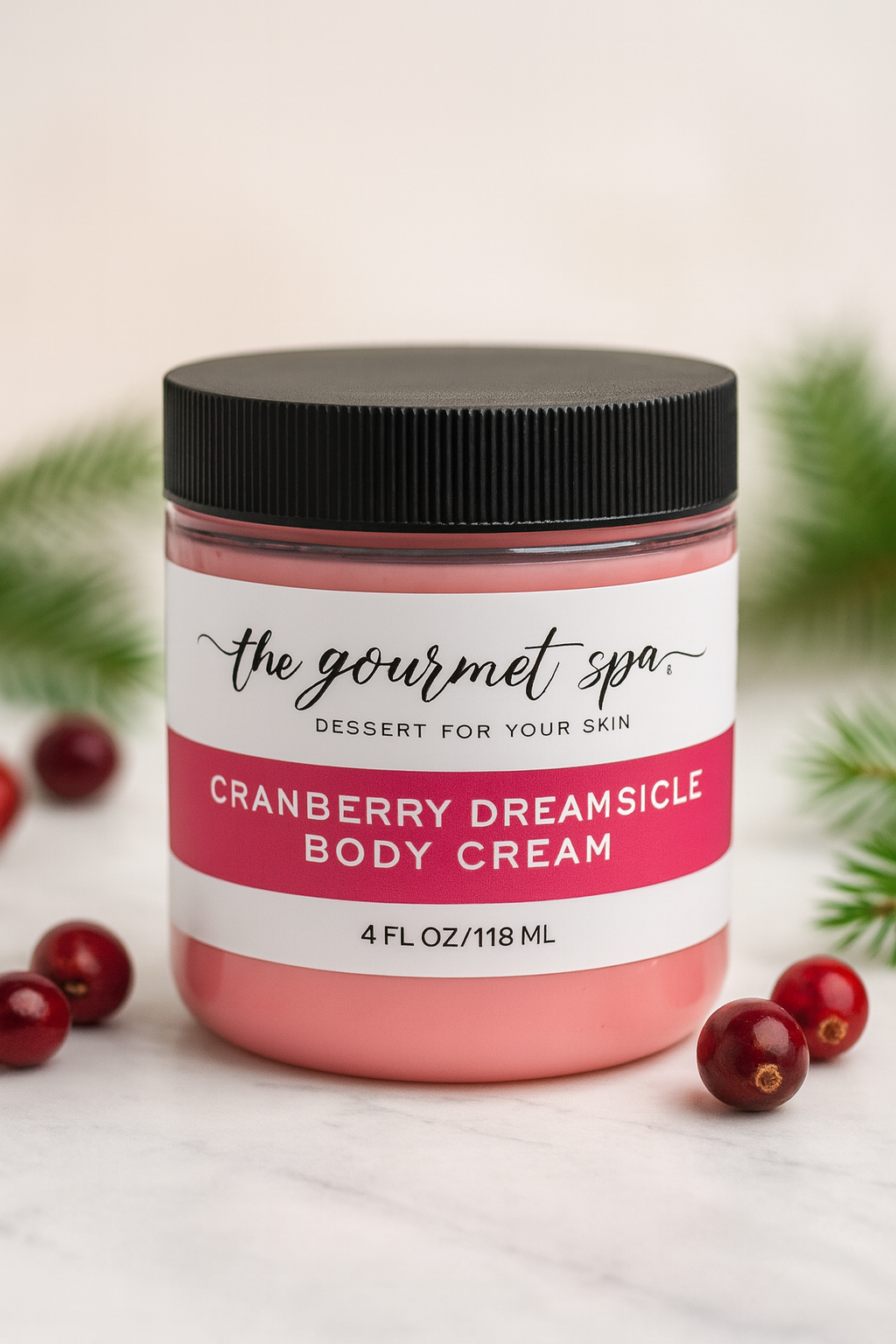 Cranberry Dreamsicle Body Cream – Brightening Winter Moisturizer
